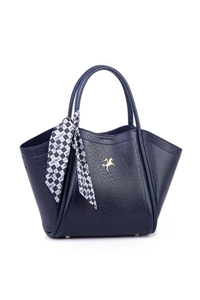 Nas Bag Дамска чанта за шал и раница в тъмносин цвят Victoria