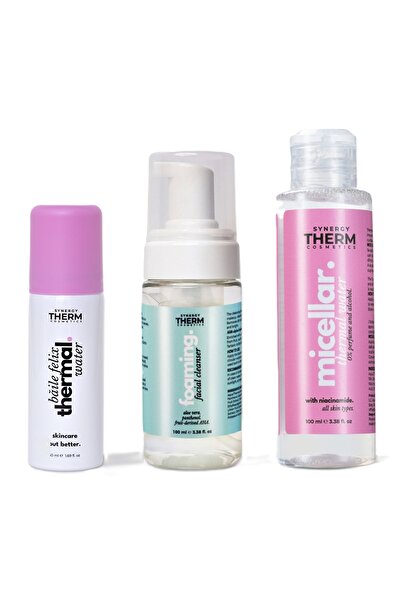 Synergy Therm Set Micellar Thermal Water, 100ml + Facial Cleansing Foam, 100m...