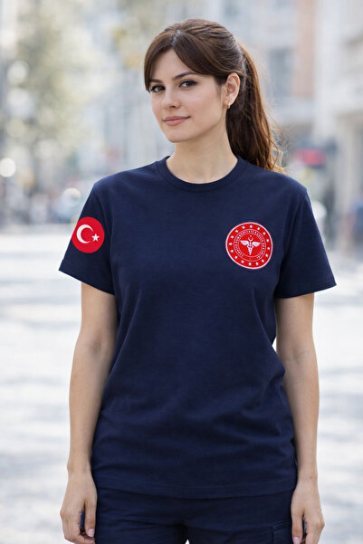 Netto İş Elbiseleri 112 Emergency Medical Crew Crewneck T-Shirt Unisex