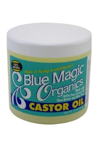 Blue Magic Pack Of 2 Organics Castor Oil Scalp Conditioner Set