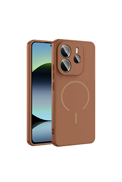 Nezih Case Redmi Note 14 4G Uyumlu Magsafe Sarj Özellikli Hafif Tasarım Şık K...