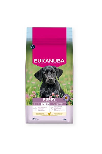 Eukanuba Puppy Large Breed dry dog ​​food, with fresh chicken 15kg