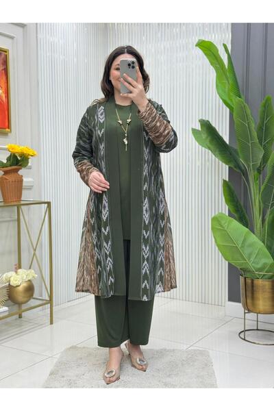 GK Large Size Triple Set with Necklace