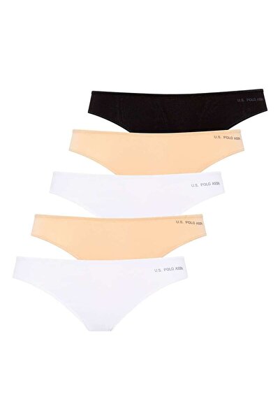 U.S. Polo Assn. Γυναικείο πολύχρωμο λάστιχο δέρματος με 5 τρίχες - Δέρμα - AR...