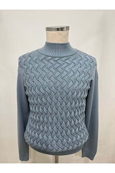 Tony Montana erkek yarım balıkçı yaka triko kazak T1305