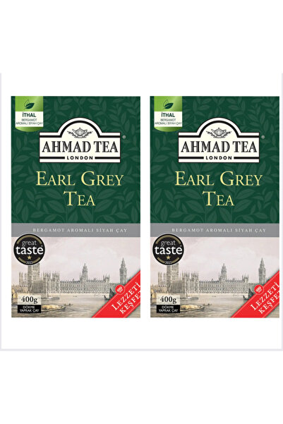 CESİM AHMET TEA Ahmad Tea Earl Grey Dökme Çay 400 G 2 KUTU