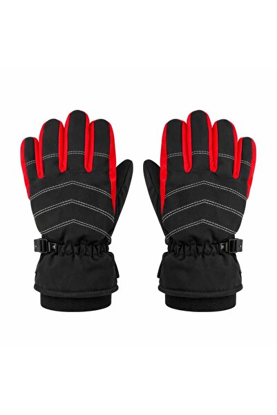 gigigiyim Su Geçirmez Erkek Çocuk Çİft Renkli Eldiven