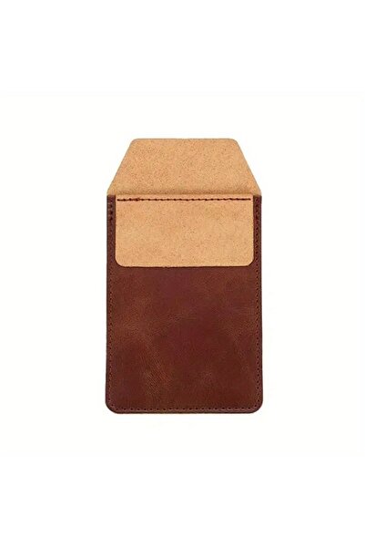 Choice Brown 1PC Pocket Protector Leather Pen Pouch Holder Organizer Handmade...