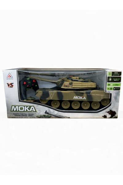 NASYONEL TOYS Uzaktan Kumandalı Tank Oyuncak | MOKA Paletli RC Askeri Tank Mo...