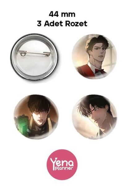 Yenaplanner مجموعة زينة الحقائب / مجموعة الشارات من كود نيم أناستازيا