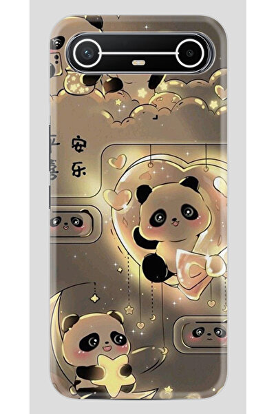 TECNO Spark Slim 5G (KM9) Kılıf Baskılı Desenli Yüksek Korumalı Silikon Kapak...