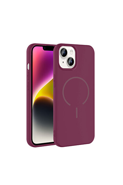 Nezih Case iPhone 13 / 14 Uyumlu Magsafe Sarj Özellikli Hafif Tasarım Şık Kapak