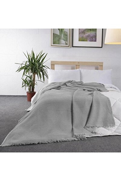 Bella Home Single Lora Pike - Without Pillowcase - 160X210 Gray