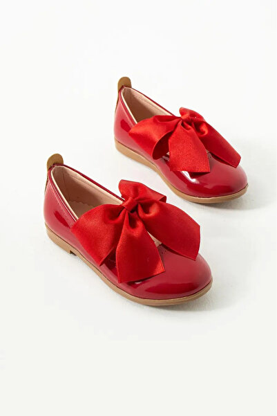 Little Ya Ya Love Special Day Ballerinas with Red Ribbon Detail