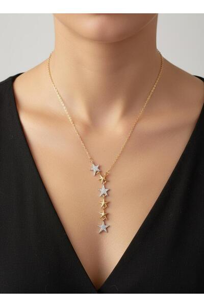 Stilbenim قلادة نجمة الفولاذ الحلمية