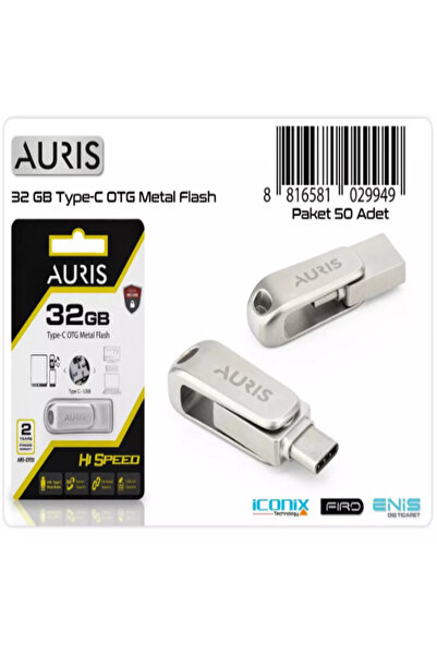 Auris ARS-OT01 32GB TYPE-C OTG FLASH BELLEK