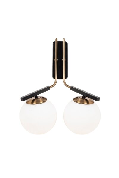 AmberLED إضاءة معدنية أنيقة متوافقة مع E27 لغرفة النوم وغرفة المعيشة