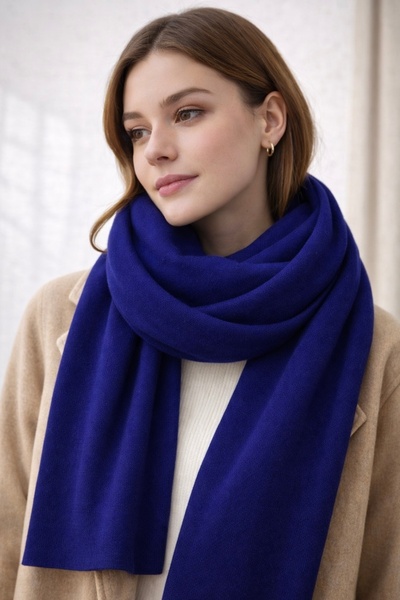 Noi Belis Eșarfă tricotată cu textura moale pentru femei AW25AT0002