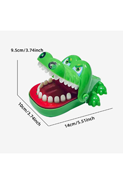 Choice لعبة أسنان تمساح قطعة واحدة، مقاس واحد، لعبة أسنان تمساح، لعبة أسنان ك...