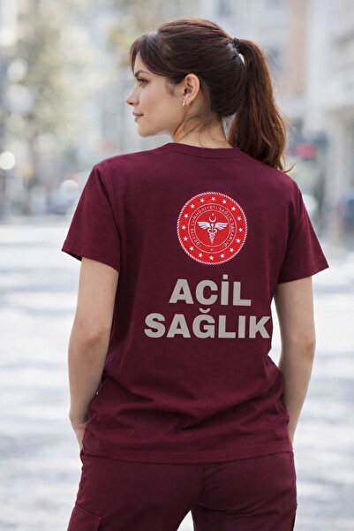 Netto İş Elbiseleri 112 Emergency Medical Crew Crewneck T-Shirt Unisex