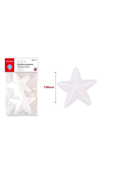 MOTARRO Polystyrene Pentagram ME002-100 – Foam Star Shape for DIY Crafts, Hol...