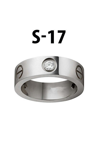 NKIE JEWELS Kartier Jewelled Ring Silver Color Size 17