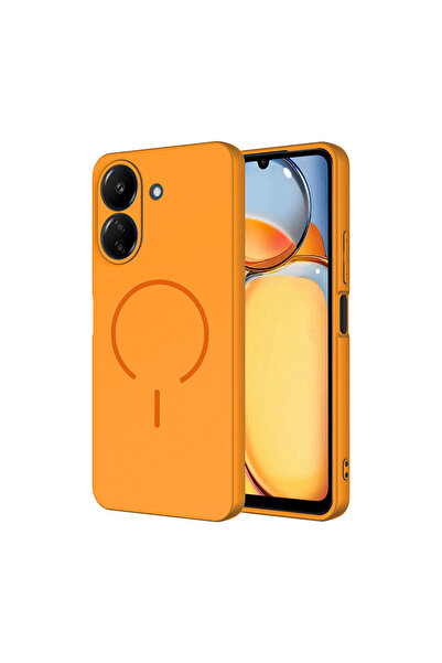 Nezih Case Redmi 13C Uyumlu Magsafe Sarj Özellikli Hafif Tasarım Şık Kapak