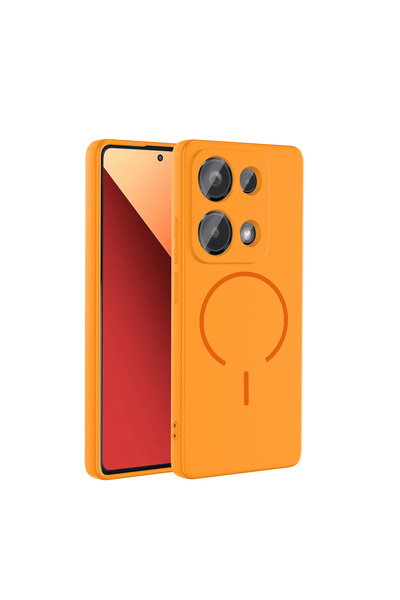 Nezih Case Redmi Note 13 Pro 4G Uyumlu Magsafe Sarj Özellikli Hafif Tasarım Ş...