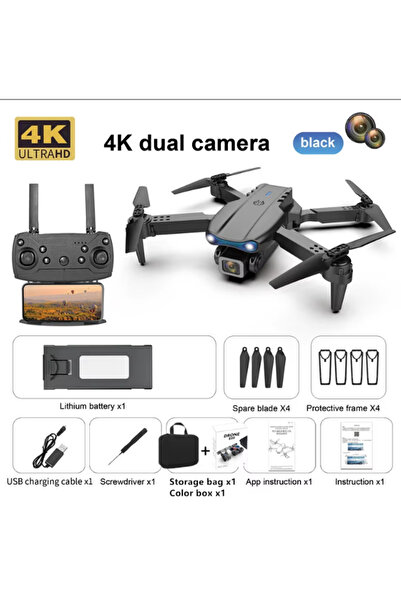 Choice Black double box KBDFA 2023 New E88 Pro WIFI FPV Drone Wide Angle HD 4...