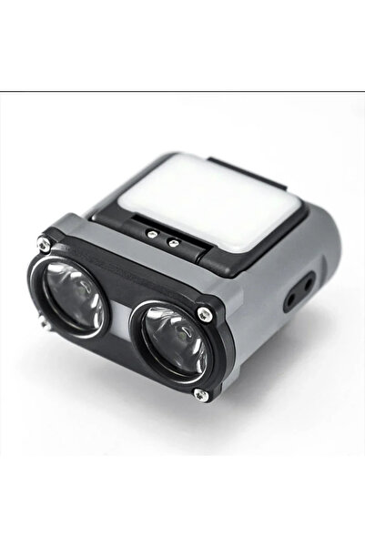 Choice OWL Grey Owl Headlamp Type-c Rechargeable Headlight Portable Rotating ...