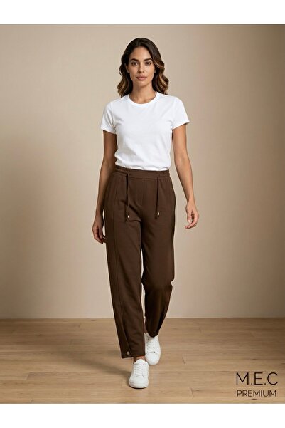 Boutique Meyra Düğme Detaylı Şalvar Pantolon