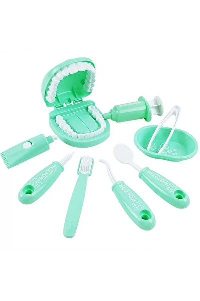 Choice مجموعة ألعاب تعليمية مبكرة خضراء، لعبة تدريب على تنظيف الأسنان بالفرشا...