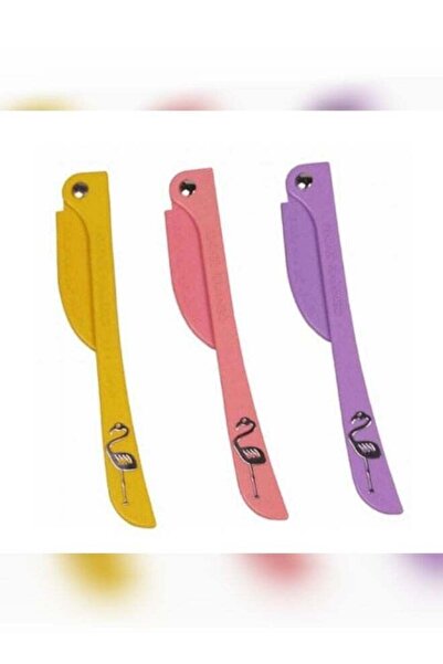 Feather شفرات حلاقة بنقشة فلامنجو للنساء