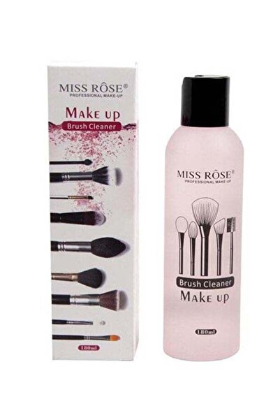 MISS ROSE منظف إسفنجة وفرشاة المكياج متعدد الألوان وشفاف