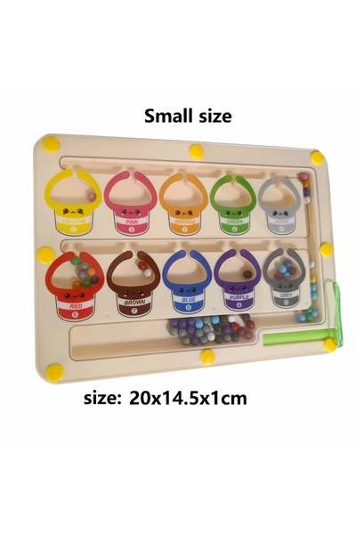 Choice كرة متاهة مغناطيسية صغيرة الحجم للأطفال، تساعد على تنمية التركيز والتف...