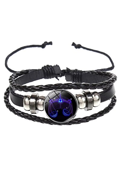 OEM Glow-in-the-Dark Libra Zodiac Bracelet, Adjustable