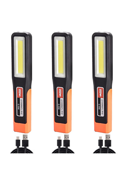 Choice 3PCS 1-10PCS Powerful LED Work Light with Magnet lighting Flashlight C...