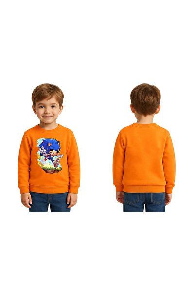 SEDİRLİ Unisex Sonic cu imprimeu pentru copii Swae tricou 3 Threaded Riser