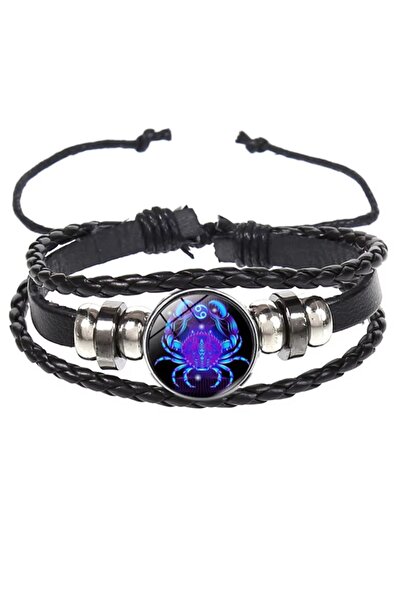 OEM Glow-in-the-Dark Zodiac Bracelet - Adjustable PU