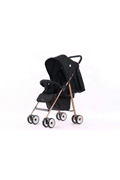 Baby love عربة أطفال قابلة للإمالة من بيبي لوف، لون أسود، رقم الموديل 33-568-B