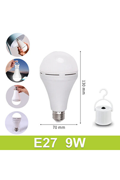 Choice 9W 7-15W LED Camping Light High Brightness Rechargeable Emergency Bulb...