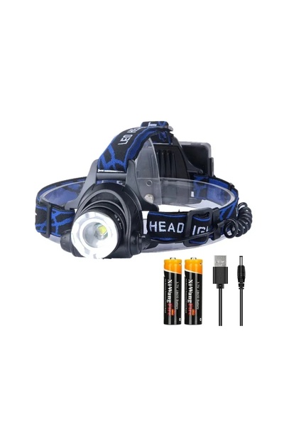 Choice 2816 XPE (2x18650) Super Bright LED Headlamp Portable Zoomable Headlig...
