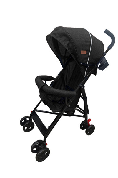 Baby love عربة أطفال قابلة للطي وخفيفة الوزن من بيبي لوف، لون أسود، رقم المود...