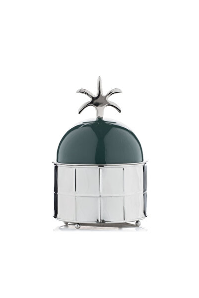 Blends سخان طعام أخضر سعة 2 لتر بغطاء على شكل شجرة نخيل