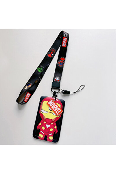 Choice3 حامل بطاقة هوية بتصميم أبطال ديزني الخارقين باللون الأحمر النبيذي، يُ...