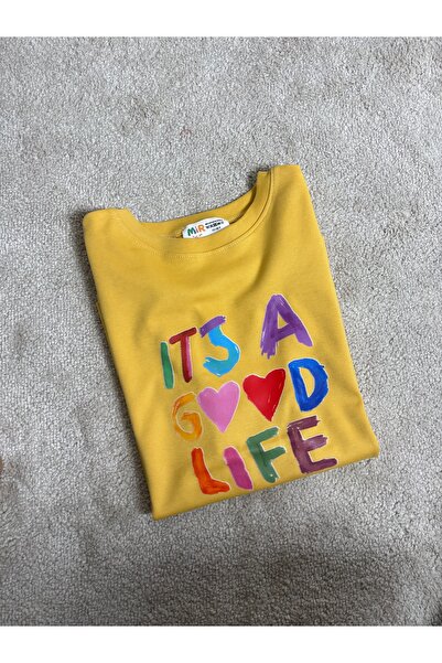 mirkidsclub تي شيرت بأكمام طويلة من قماش الإنترلوك للجنسين