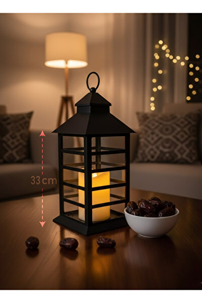 co arma Ramadan Mubarak LED lamp, crescent and star design, Islamic decorativ...