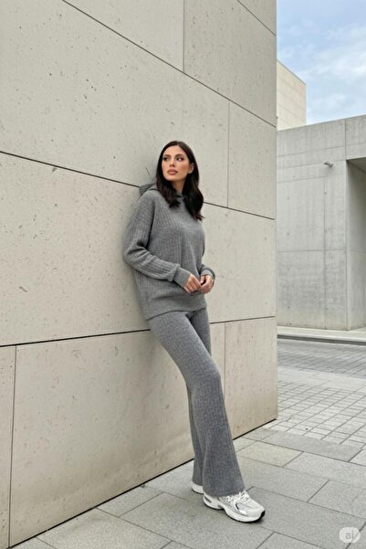 eyyebelle Women's Hooded Sweat Interlock Double Set