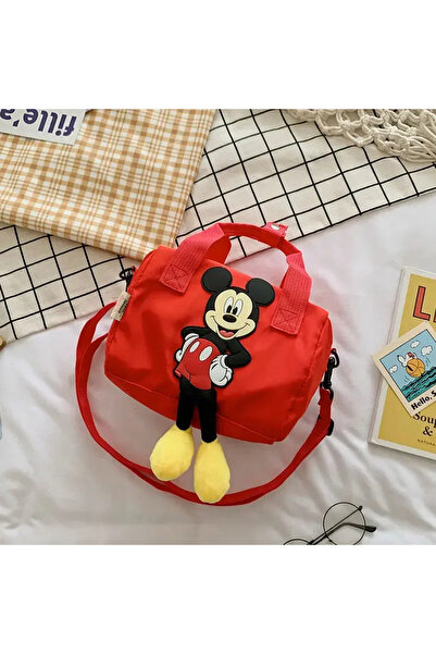 choice2 Red Disney Ladies Shoulder Bag Mickey Mouse Cute Cartoon Casual Messe...