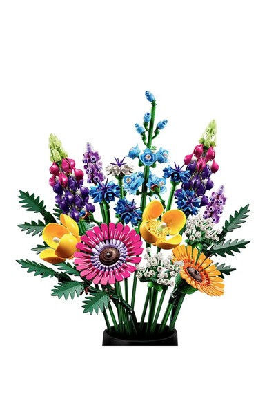 Choice Flower 939PCS Romantic Wildflower Bouquet Building Blocks (10313) - Va...